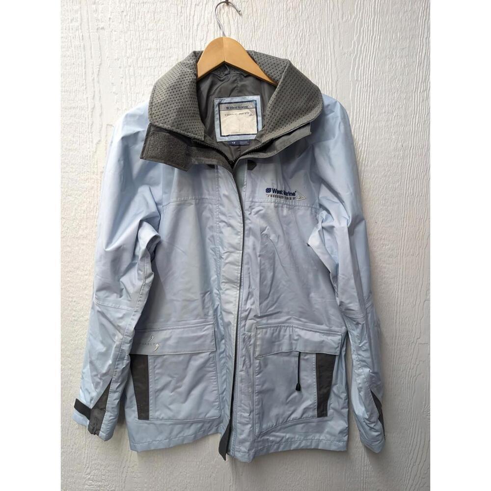 West Marine Third Reef Waterproof Jacket Coat Sailing Women's Size 12